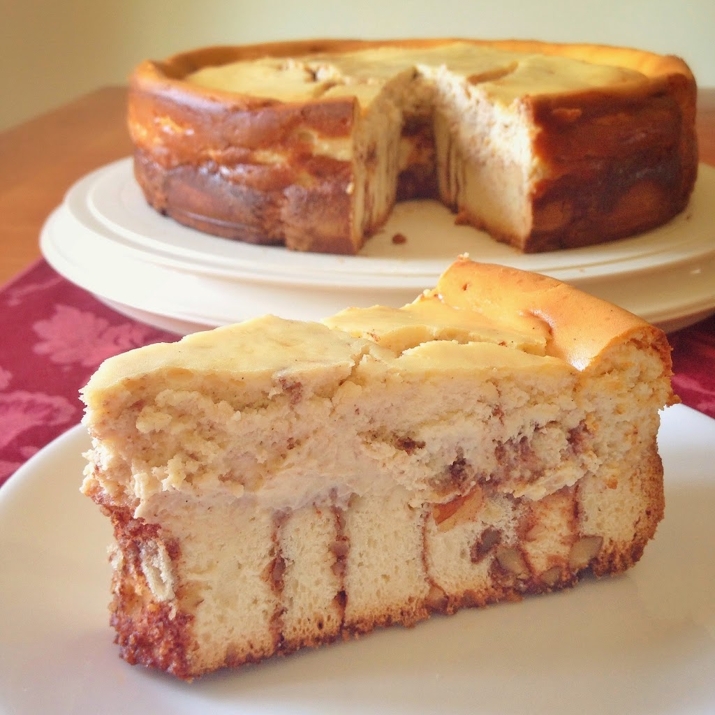 cinnamon roll cheesecake | will bake for books