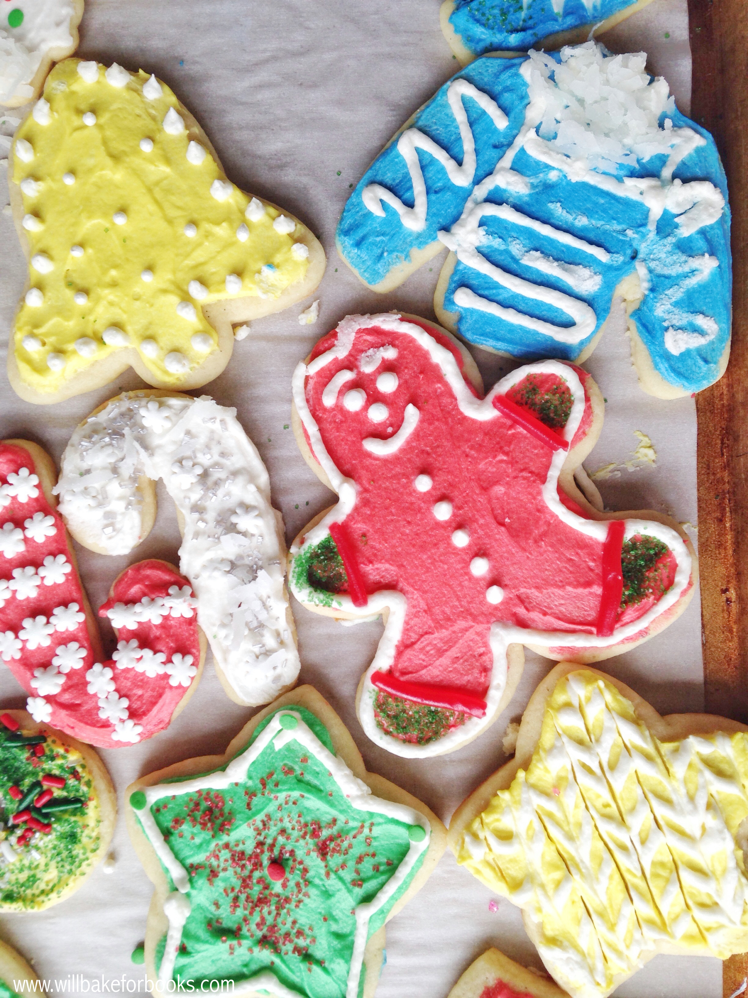 The Best Christmas Sugar Cookies | www.willbakeforbooks.com